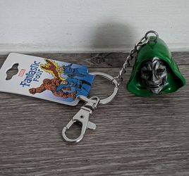 Marvel Doctor Doom Mask Keychain