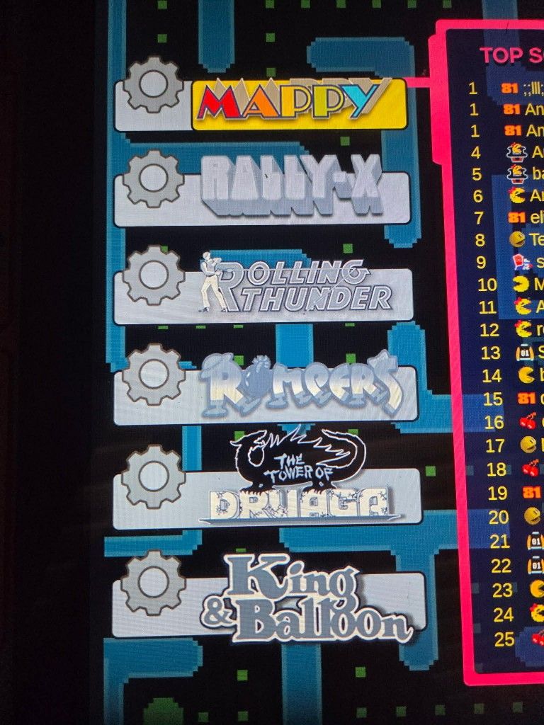 Ms.Pac Man 6 In 1 Arcade