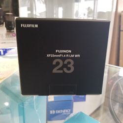 Fujifilm XF 23mm F1.4 R LM WR ☆ Ask About Our Fuji Inventory ☆