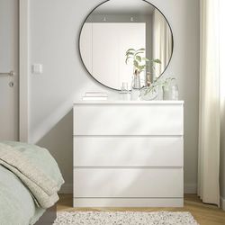 IKEA Malm 3 Drawer Dresser