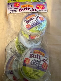 Darice Design a Button 12 pack