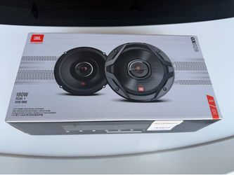 NEW JBL GX628 6.5” 2-Way Coaxial Car Speakers – Sealed/Open Box