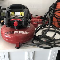 Air compressor and  Laminated hardwood floor cutter