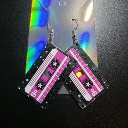 Cassette Tape Earrings