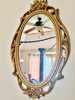 Golden mirror