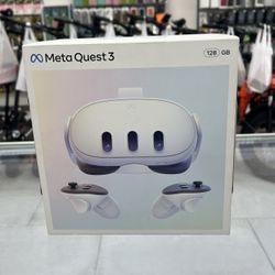 MetaQuest 3 128GB New! Finance For $50 Down Payment!!