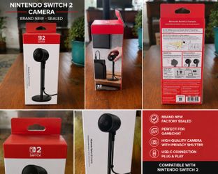 Nintendo Switch 2 Camera – Brand New Factory Sealed