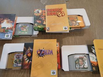 Nintendo games 64