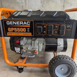 Generac Portable Generator And Transfer Switch 