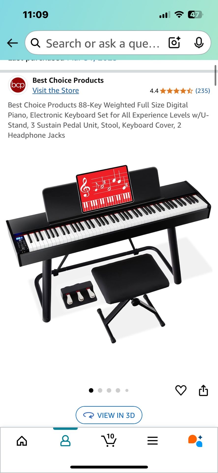 88- Keyboard Piano