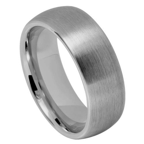 "8mm Tungsten Wedding Ring for Men/Women, JEVG069