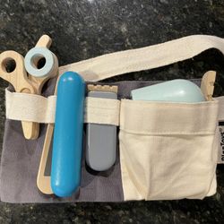 Plan Toys Hair Dresser Wooden Pretend Play Set