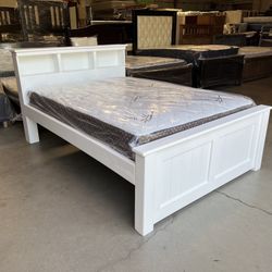Queen Bed And Mattress