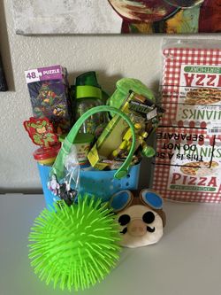 Ninja Turtle Easter Basket