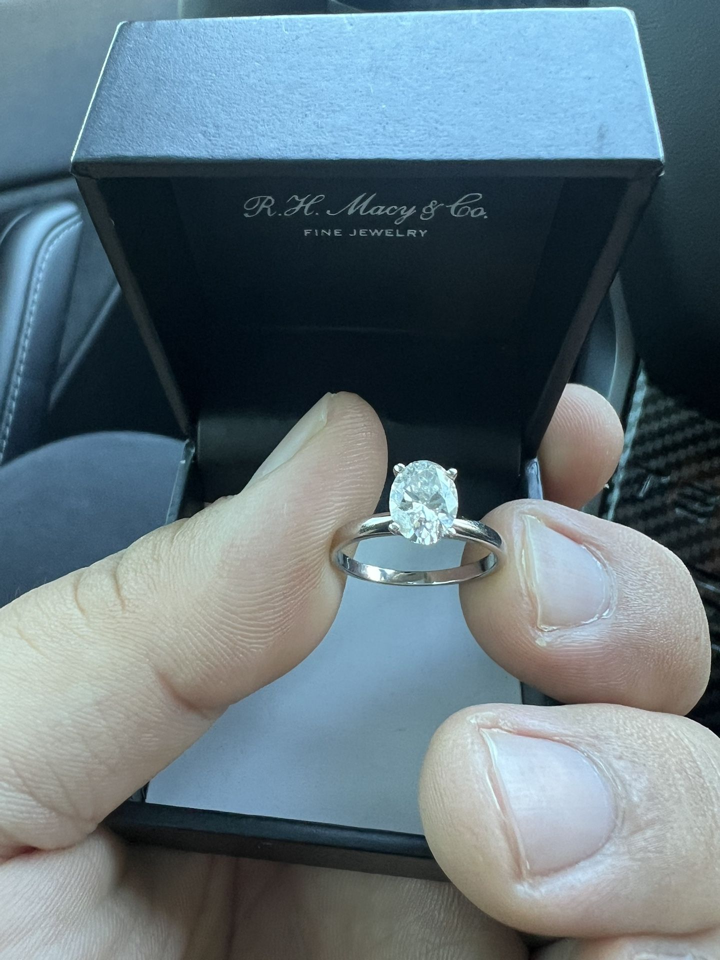 14k 2 Grams White Gold Diamond Ring From 