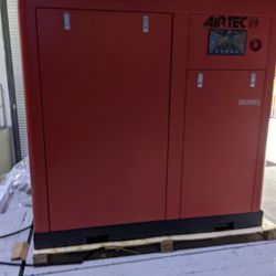Screw Air Compressor 75hp Low Hours