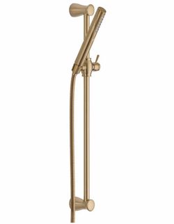 Delta Faucet Compel Slide Bar Hand Held Shower with Hose, Champagne Bronze