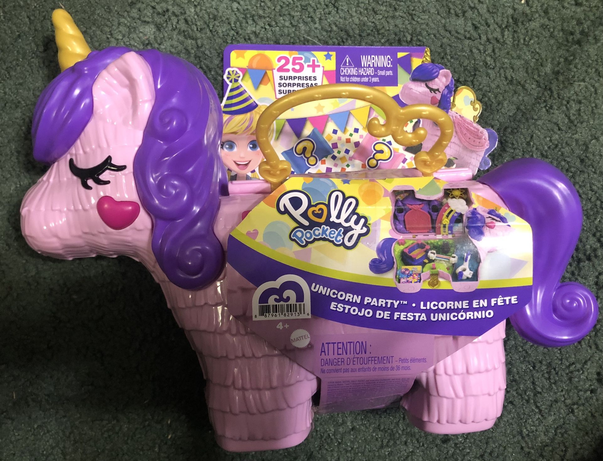 POLLY POCKET UNICORN SURPRISE PLAYSET NEW