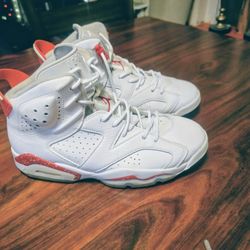 Jordan Shoes Retro 6 Oreo Red And White Hightop Size 9 