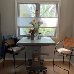 Concrete Industrial Table 