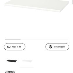 IKEA White Desk / Table Top 