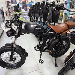 Movcan V70 Electric Bicycle 35MPH! Finance For $50 Down Payment!!