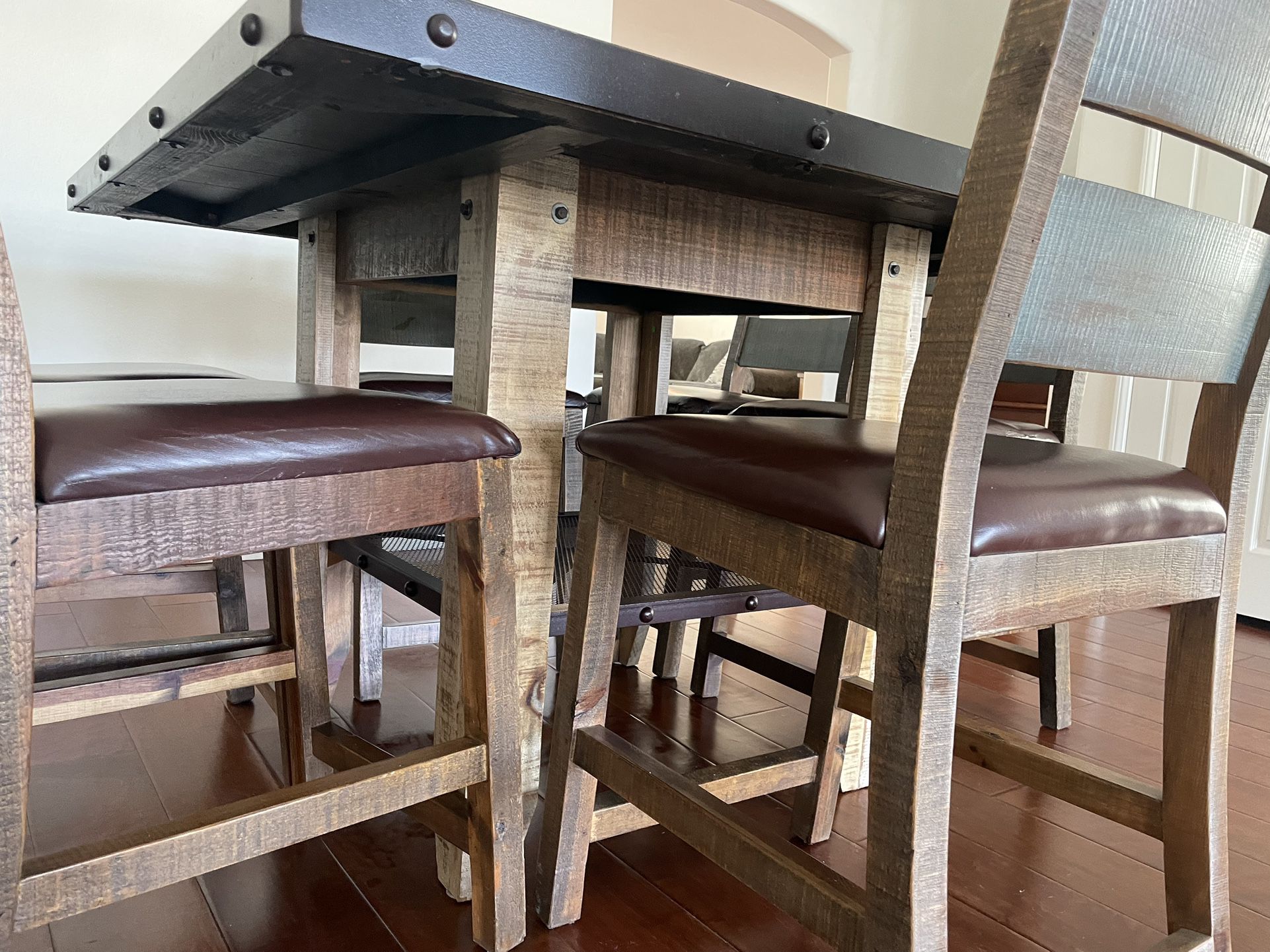 All Wood Dinning Table 