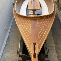 One Of A Kind 1920S Steamboat Converted To Electric 17 Foot Duffy Boat