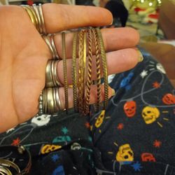 7 Bangle Bracelets