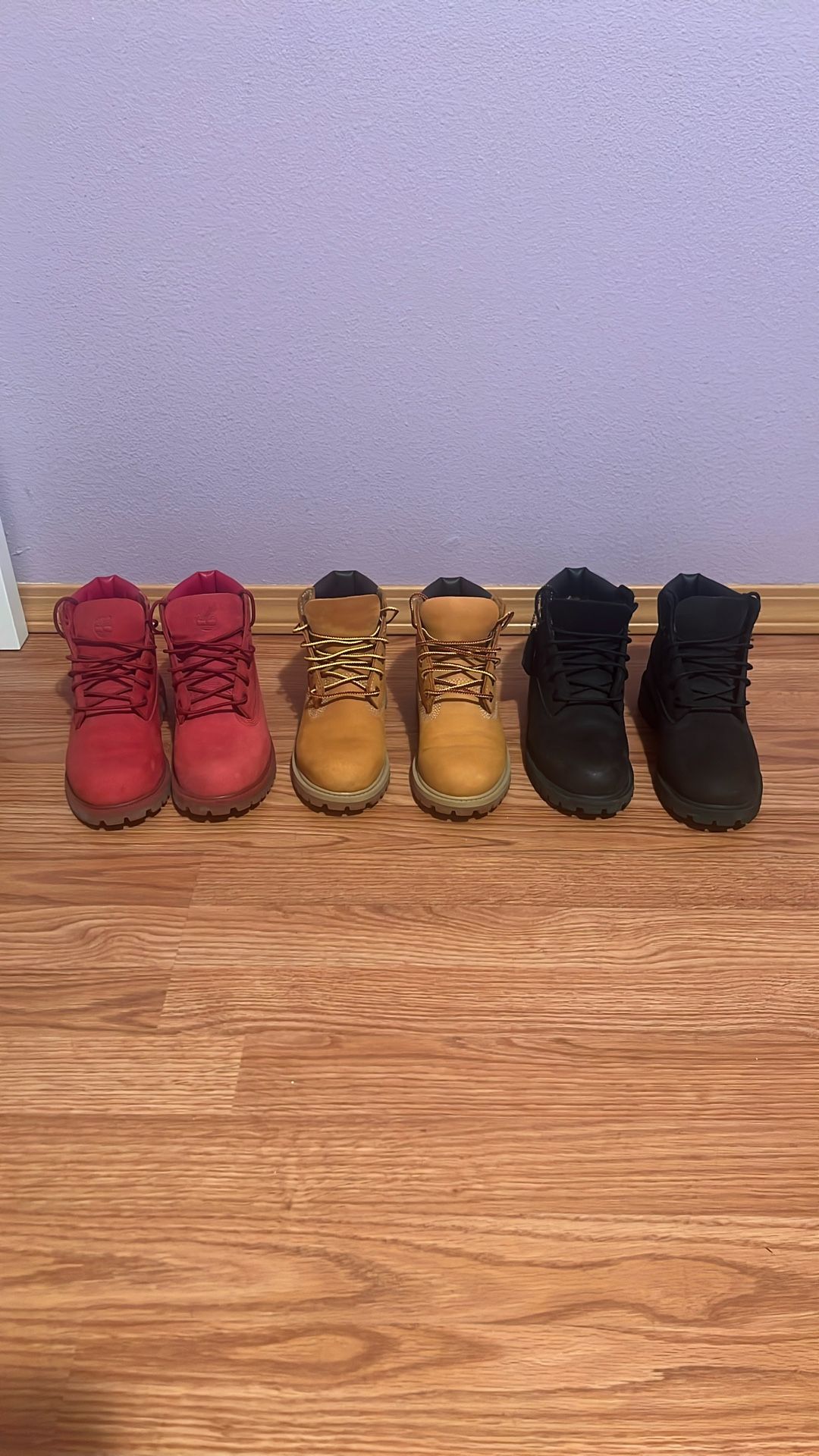 Kids Size 1&2 Timberlands