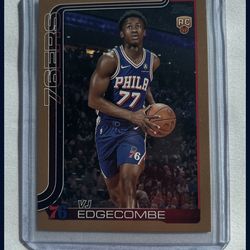 VJ Edgecomb Rookie Card Topps Basketball