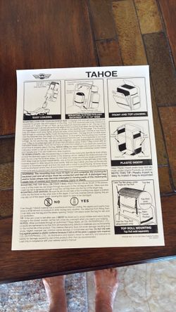 Motorcycle Tahoe T-box