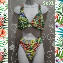WOMENS TROPICAL BIKINI SIZE XL (UNUSED)
