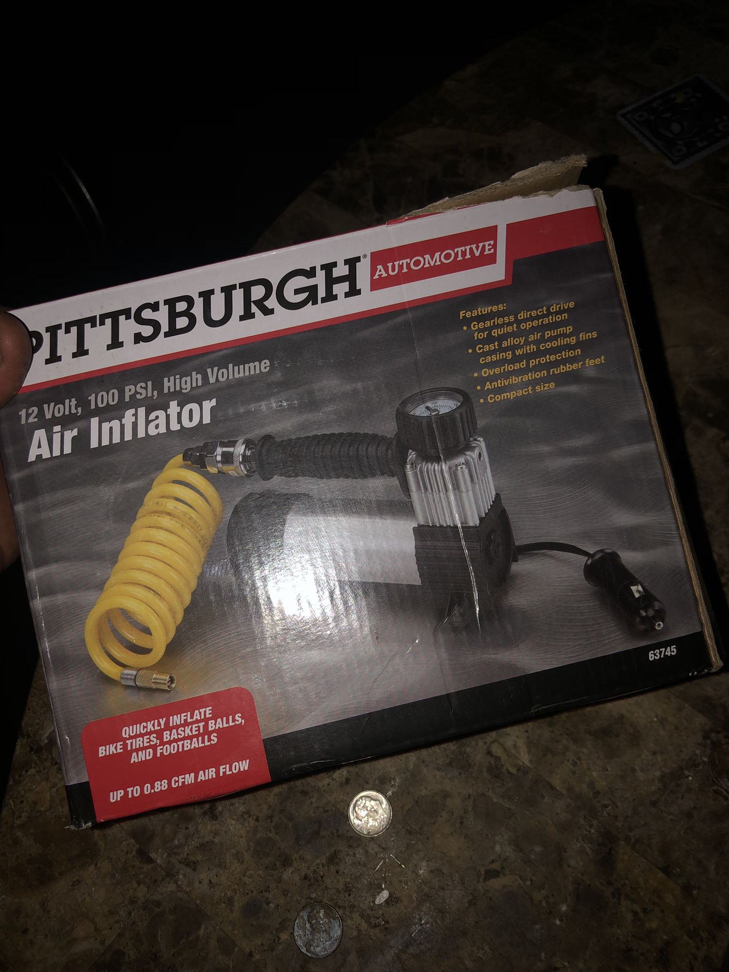 12 Volt Car Air Compresor Both New In Box For 30$