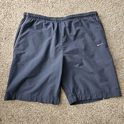 Nike Navy Mesh Lined Athletic Shorts Men’s XL
