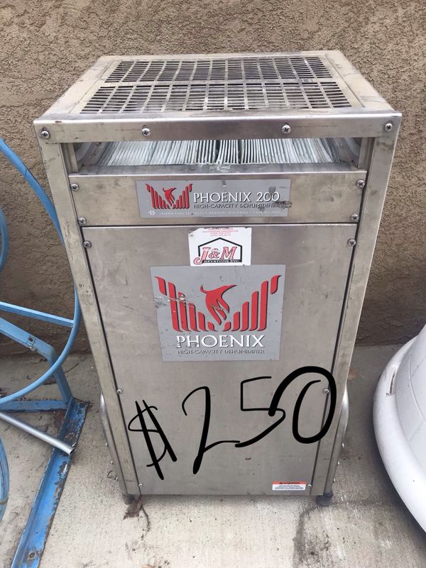 Phoenix 200 high capacity dehumidifier for Sale in Riverside, CA OfferUp