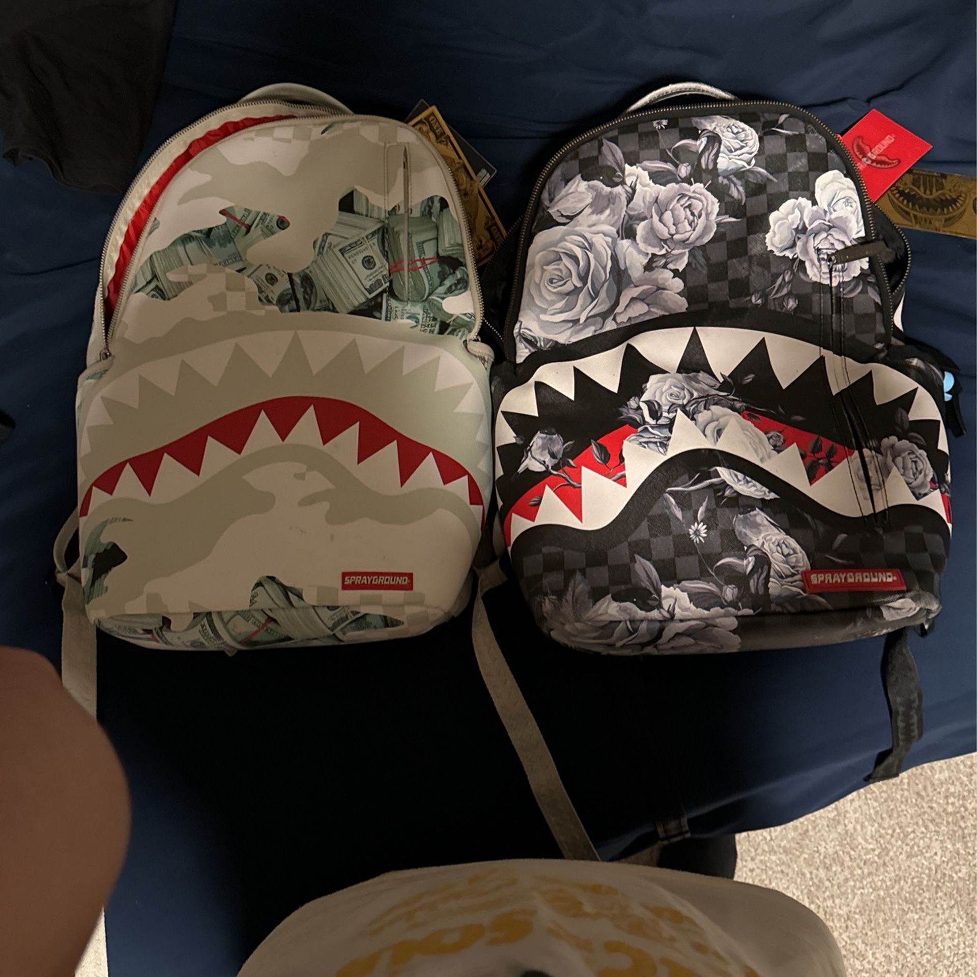2 spray ground backpacks only selling one!