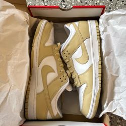 Nike Dunk Low “Gold And White” Size 11