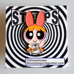 Blossom Power Puff Girls Enamel Pin