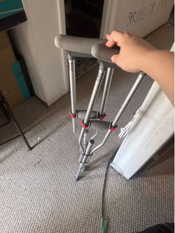 pair of crutches