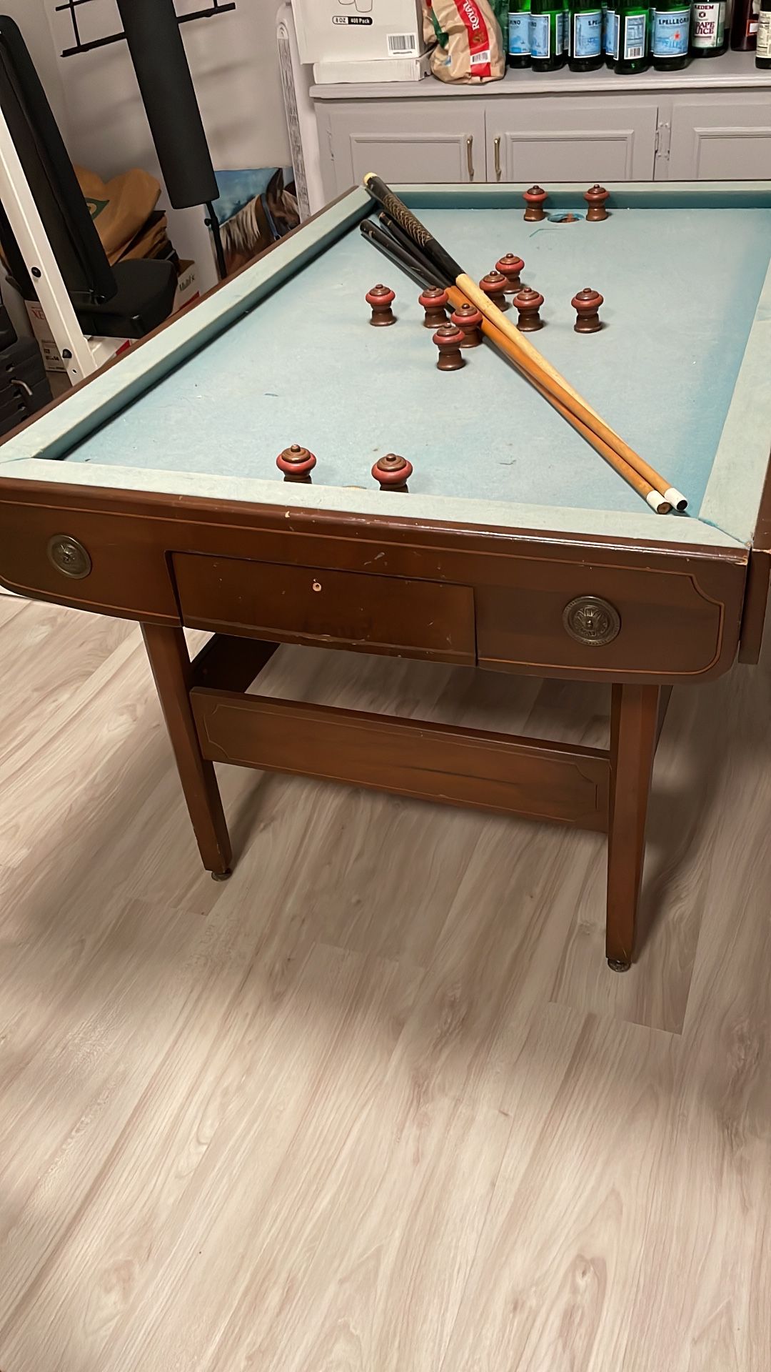 Bumper Pool table