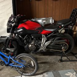 2016 YAMAHA FZ07  Sale Or Trade For Truck
