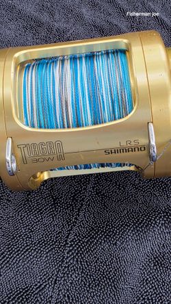 Shimano tiagra 30W LRSA Reel/Braided lines