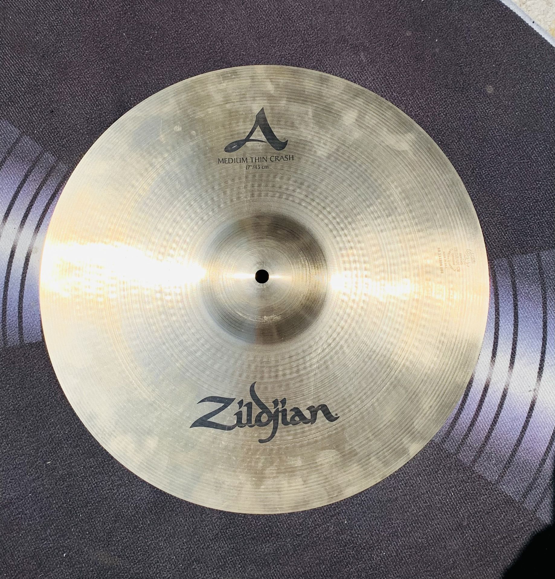 Zildjian A Series 17” Medium Thin Crash Drum Cymbal BRAND NEW Retails for $309