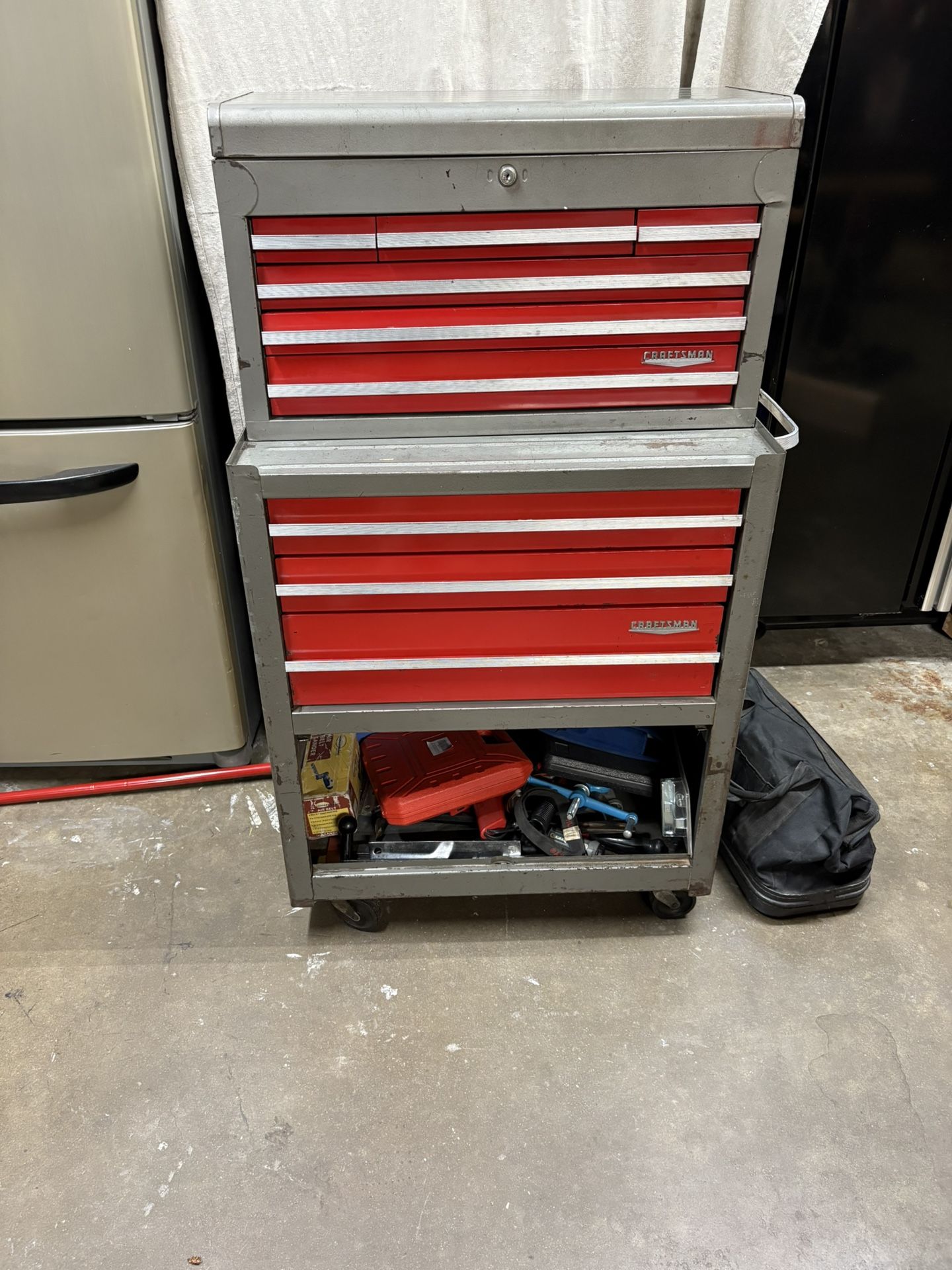 Craftsman Tool Box With Tools