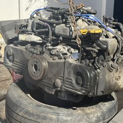 2002 Subaru Outback 2.5 Sohc Engine 