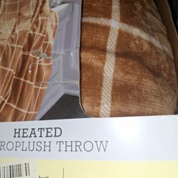 Cobija. Blanket Heat Microplush Throw.