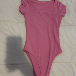 Pink Bodysuit Shein Top