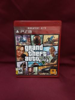 GTA Grand Theft Auto V 5 Five Sony PlayStation 3 PS3 Video Game