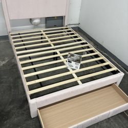 Full Size Bed Frame With Mattress 